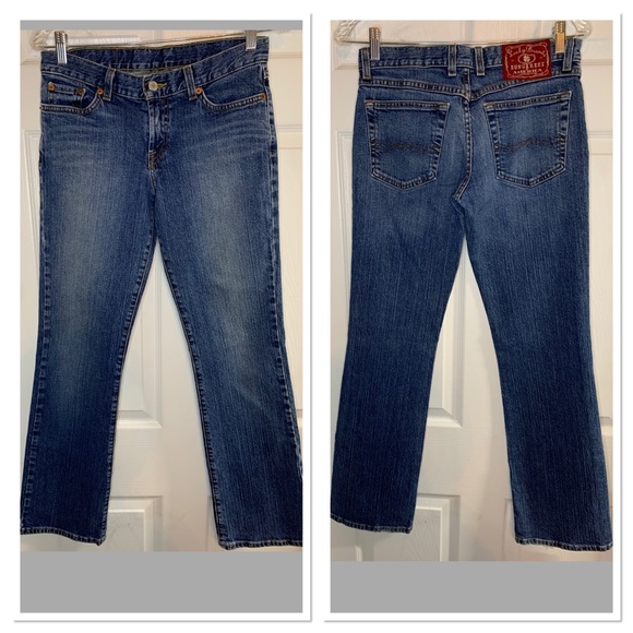 Lucky Brand Dungarees Josie Mid Rise Flare Jeans 4 - Picture 6 of 6